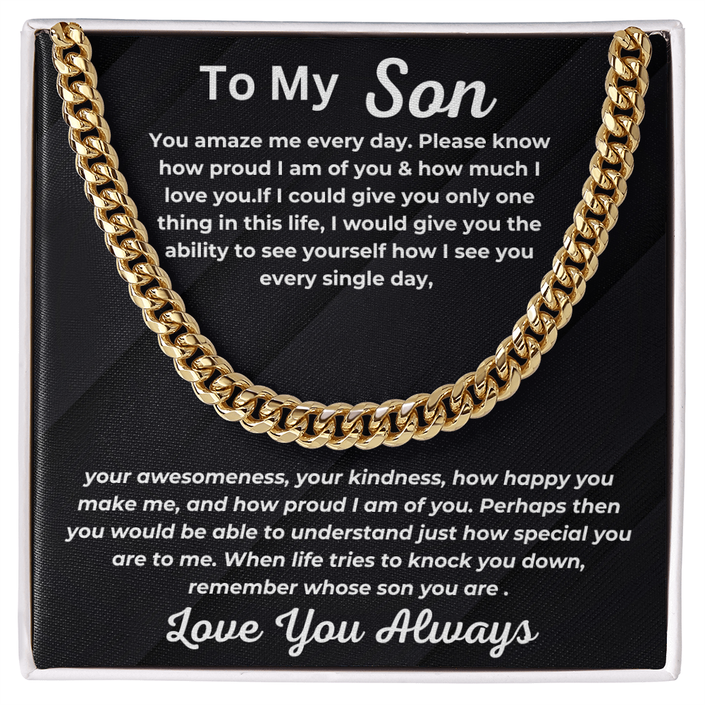 To My Son” You Amaze Me Everyday “